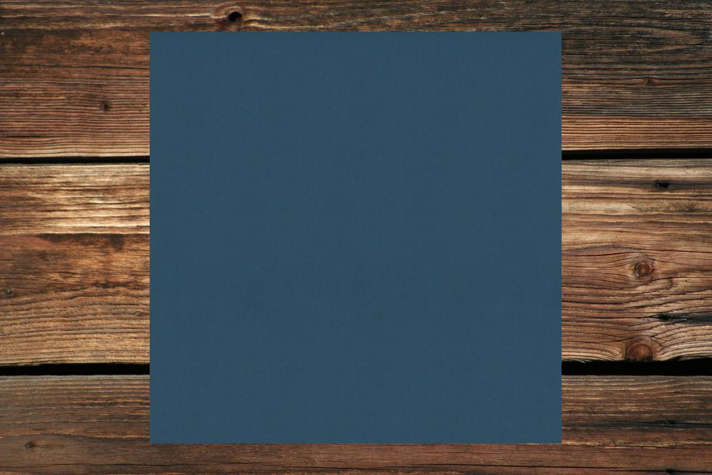 Einzelkarten 160x160 mm Nachtblau 230 g/qm